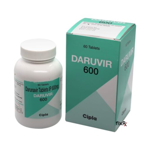 Buy generic Prezista (Darunavir 600 mg) 'Daruvir' at an affordable cost. It's used to treat HIV-1, and is produced by Cipla Inc® in an FDA approved factory in India.