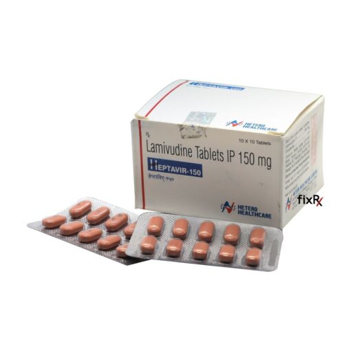 Buy Lamivudine (Epivir) generic 'Heptavir-150' at an affordable cost. It's used to treat HIV & Hepatitis B (HBV), and is produced by Hetero Drugs Ltd® in an FDA approved factory in India.