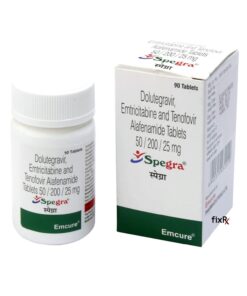 Buy generic Descovy + Tivicay (Tenofovir Alafenamide/Emtricitabine + Dolutegravir) 'Spegra' at an affordable cost. It's produced by Emcure Pharmaceuticals Ltd® of India, an FDA approved manufacturer. 'Spegra' holds quality assurance certification.