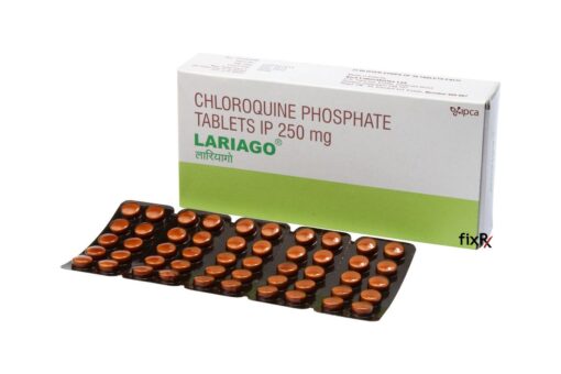 Buy Chloroquine generic brand 'Lariago' at an affordable cost. It's produced by Ipca Laboratories Ltd® of India, an FDA approved manufacturer. 'Lariago' holds quality assurance certification.