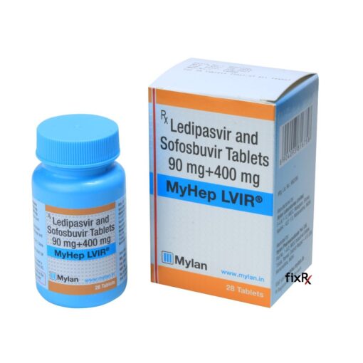 Buy generic Harvoni (Sofosbuvir/Ledipasvir) 'MyHep LVIR' at an affordable cost. It's produced under license by Mylan Pharmaceuticals® of the USA, an FDA approved manufacturer. Additionally, 'MyHep LVIR' holds quality assurance certification.