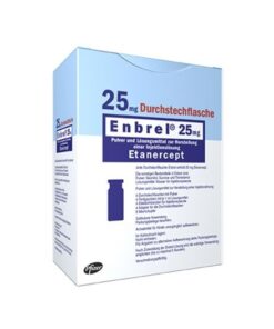 Buy Enbrel 25 MG (Etanercept) (4 vials) at an affordable cost. It's used to treat autoimmune diseases. Enbrel® is produced by Pfizer Inc®, and sourced from authorized distributors in countries where drug costs are low.