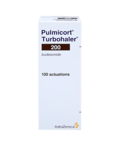 Buy Pulmicort Turbuhaler 200 MCG (Budesonide) (100 doses) at an affordable cost. It's used in the long term management of asthma. Pulmicort Turbuhaler® is produced by AstraZeneca PLC®, and sourced from authorized distributors in countries where drug costs are low.