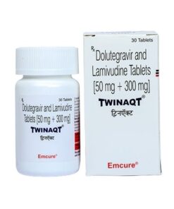 Buy Dovato (Dolutegravir/Lamivudine) quality assured generic 'Twinaqt'. It's produced by Emcure Pharmaceuticals Ltd®, a US FDA certified manufacturer, in India. It's a complete regimen for HIV-1 infection.