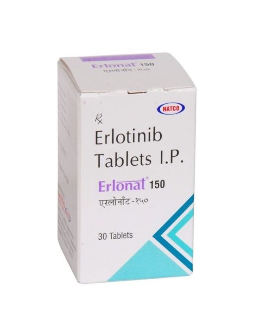 Buy Tarceva (erlotinib) generic 'Erlonat' at an affordable cost. It's used to treat advanced non-small cell lung cancer and advanced pancreatic cancer. It's produced by Natco Pharma Ltd® in an FDA approved factory in India.