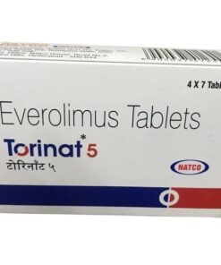 Buy Afinitor (everolimus) generic 'Torinat' at an affordable cost. It's used to treat various types of cancer, and is produced by Natco Pharma Ltd® in an FDA approved factory in India.