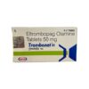 Buy Promacta (aka Revolade) (eltrombopag) generic 'Trombonat' at an affordable cost. It's used to treat thrombocytopenia (low platelet count) and severe aplastic anemia. It's produced by Natco Pharma Ltd® in a FDA approved factory in India.