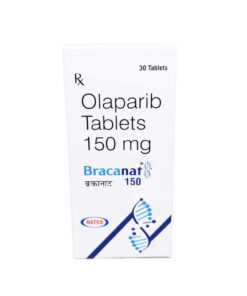 Buy Lynparza (olaparib) generic 'Bracanat' at an affordable cost. It's used to treat advanced ovarian cancer, fallopian tube cancer, primary peritoneal cancer, metastatic HER2-negative breast cancer, prostate cancer, and pancreatic cancer. It's produced by Natco Pharma Ltd® in an FDA approved factory in India.