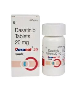 Buy Sprycel (dasatinib) generic 'Dasanat' at an affordable cost. It's used to treat Ph+ chronic myeloid leukemia or Ph+ acute lymphoblastic leukemia, and is produced by Natco Pharma Ltd® in an FDA approved factory in India.