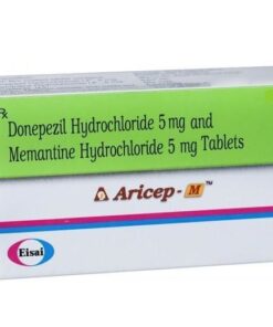 Buy Donepezil + Memantine (Aricept + Namenda) fixed dose generic 'Aricep-M' at an affordable cost. It's used to treat the symptoms and slow the progression of Alzheimer’s disease, and is produced by Eisai Pharmaceuticals® in a US FDA approved factory in India.