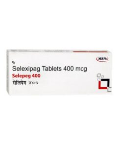 Buy Uptravi (selexipag) quality assured generic 'Selepeg'. It's produced by MSN Laboratories®, a US FDA certified manufacturer, in India. It's used to treat Pulmonary Arterial Hypertension.