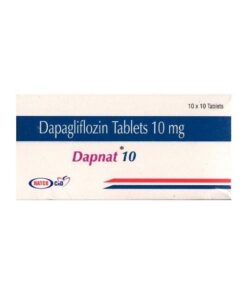 Buy Farxiga (dapagliflozin) quality assured generic 'Dapnat'. It's produced by Natco Pharma®, a US FDA certified manufacturer, in India. It's used to improve blood sugar control in Type 2 Diabetes, reduce hospitalization for heart failure, and manage chronic kidney disease.