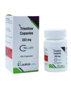 Buy Trientine (Generic Cuvrior) quality assured generic 'Lasinone'. It's produced by Laurus Labs®, a US FDA certified manufacturer, in India. It's used to treat Wilson’s disease.